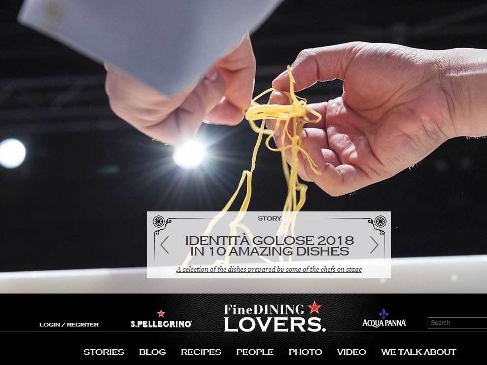 Fine Dining Lovers, magazine digitale di S.Pellegrino e Acqua Panna