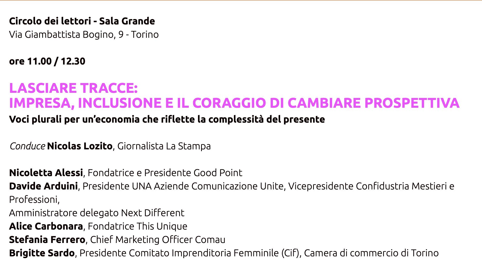 Torino il Festival Women in The City